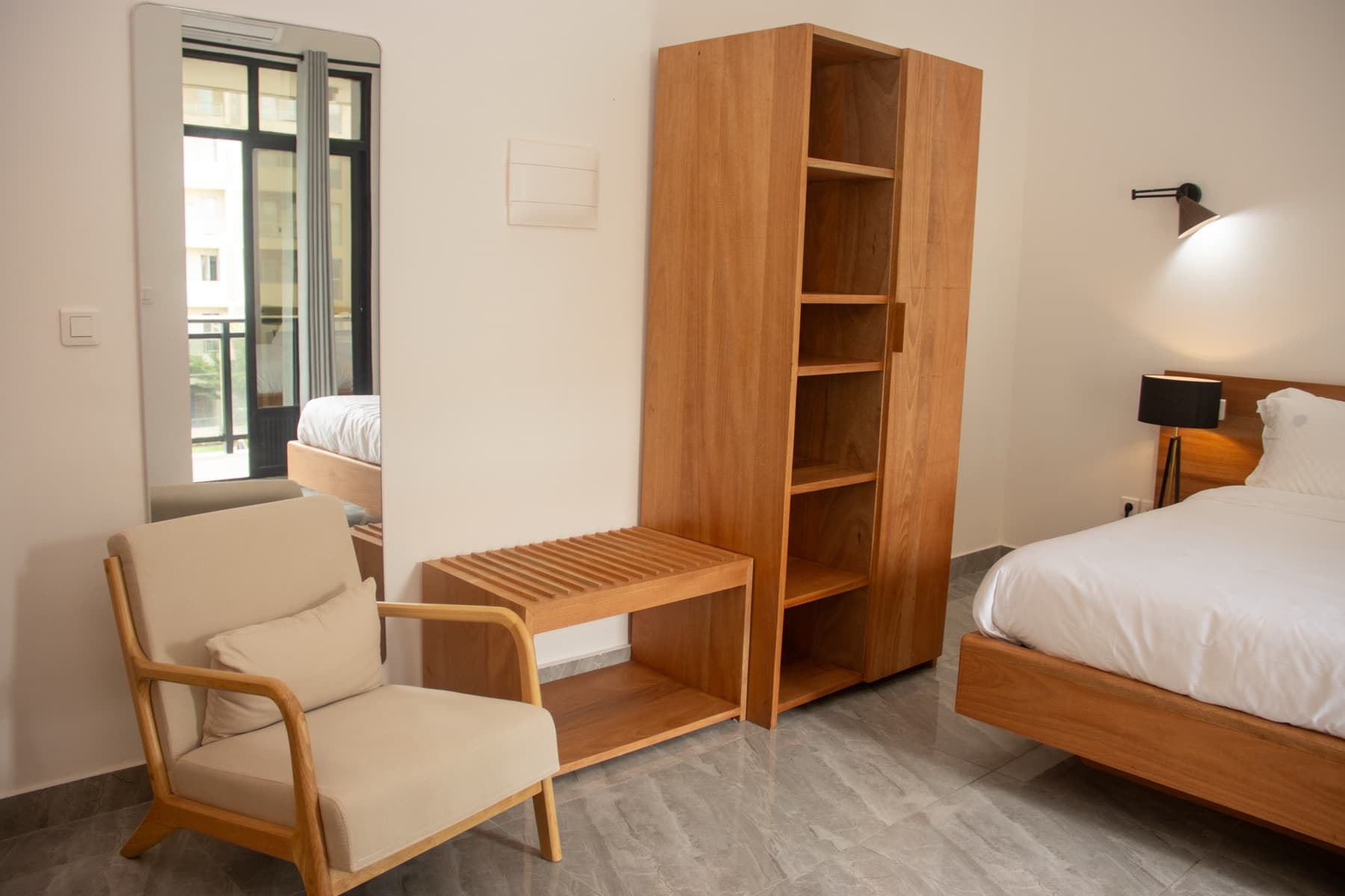 Double Deluxe Room — Résidence Feuille, hotel in Pointe-Noire