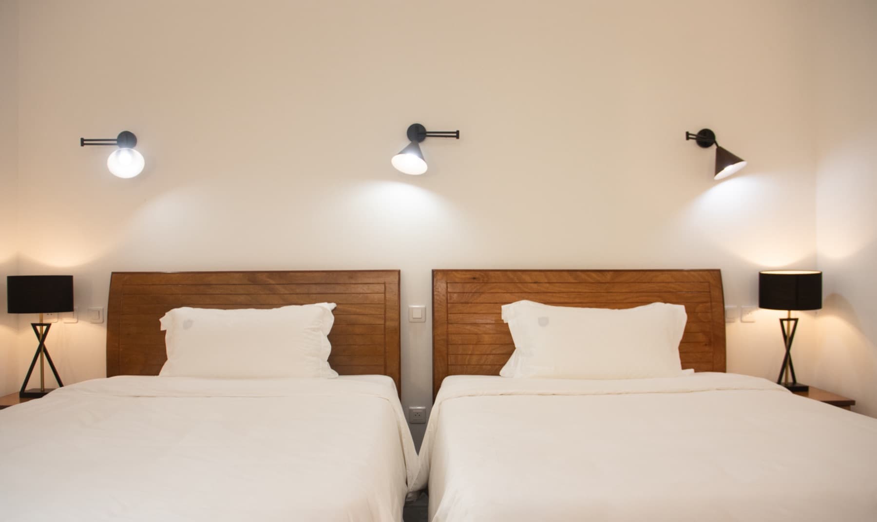 Twin Room — Résidence Feuille, hotel in Pointe-Noire